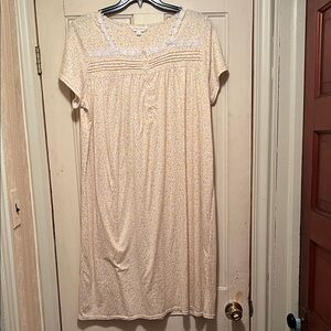 Laura Ashley Yellow Floral Nightgown